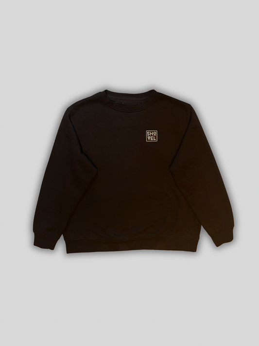 Logo round neck jumper