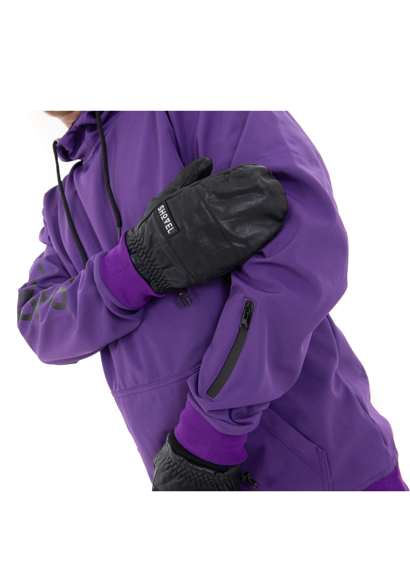 Softshell hoodie jacket