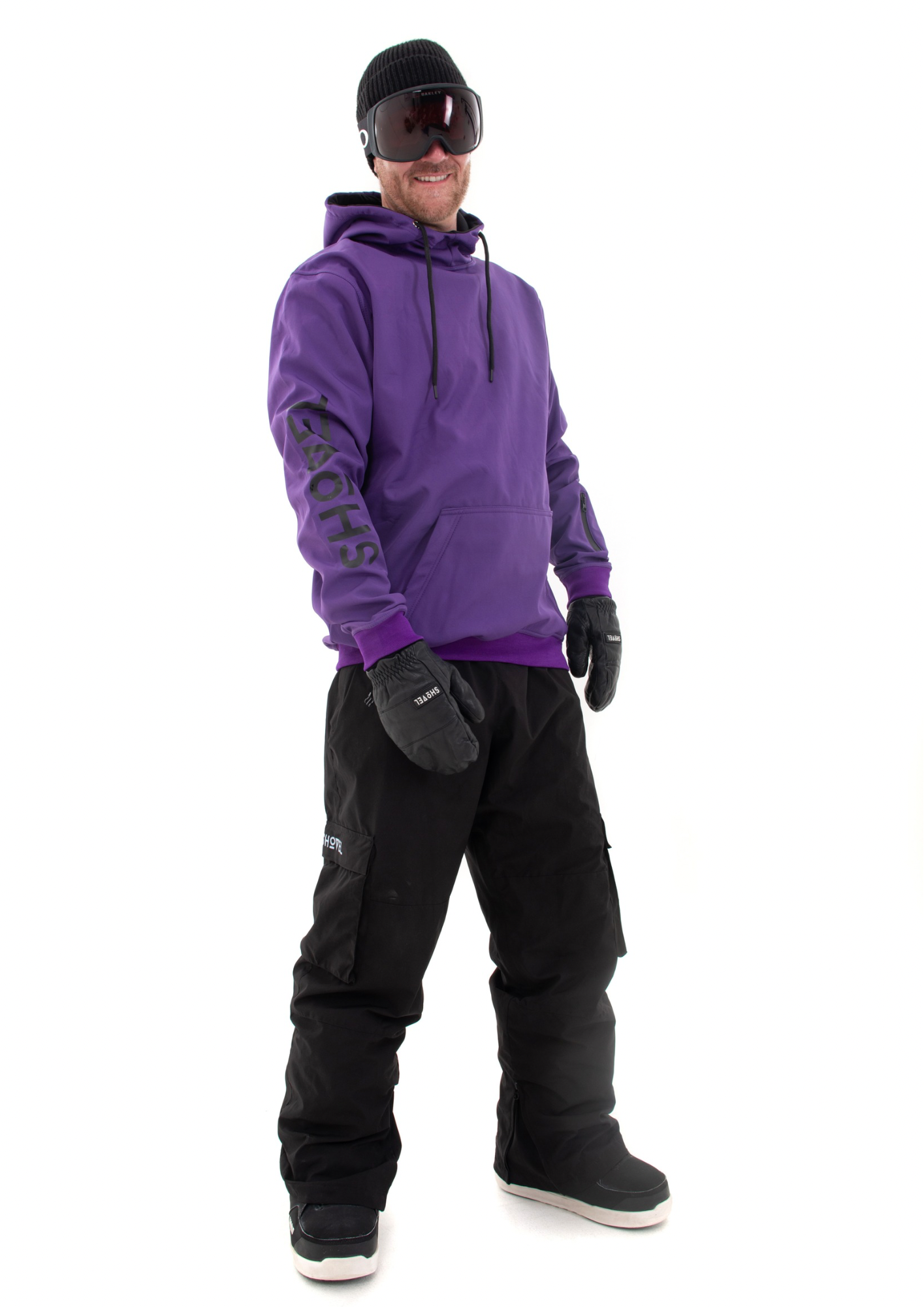 Softshell hoodie jacket