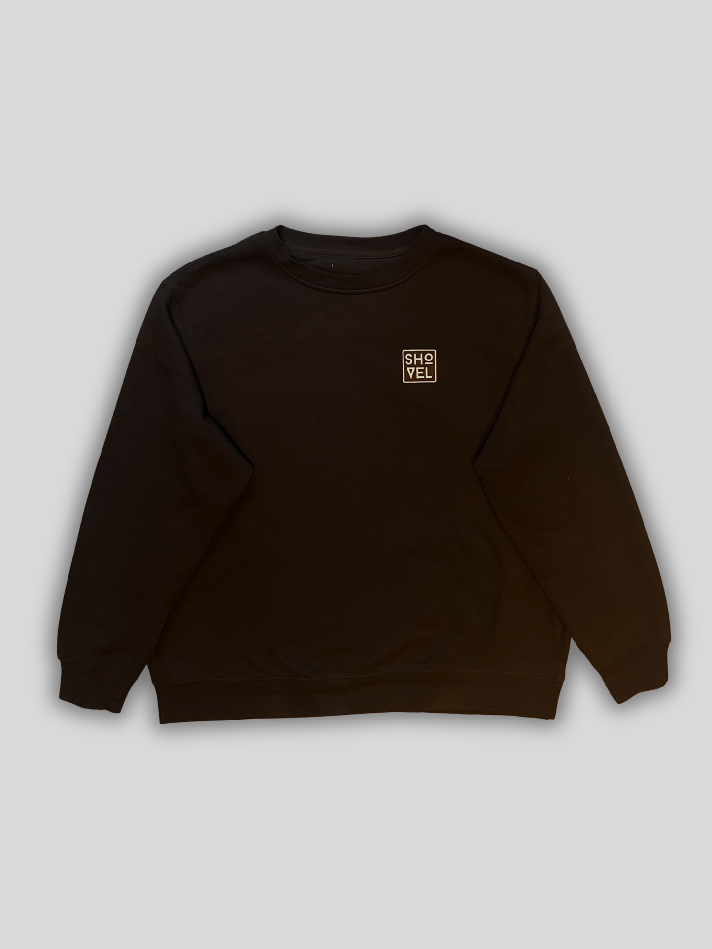 Logo round neck jumper