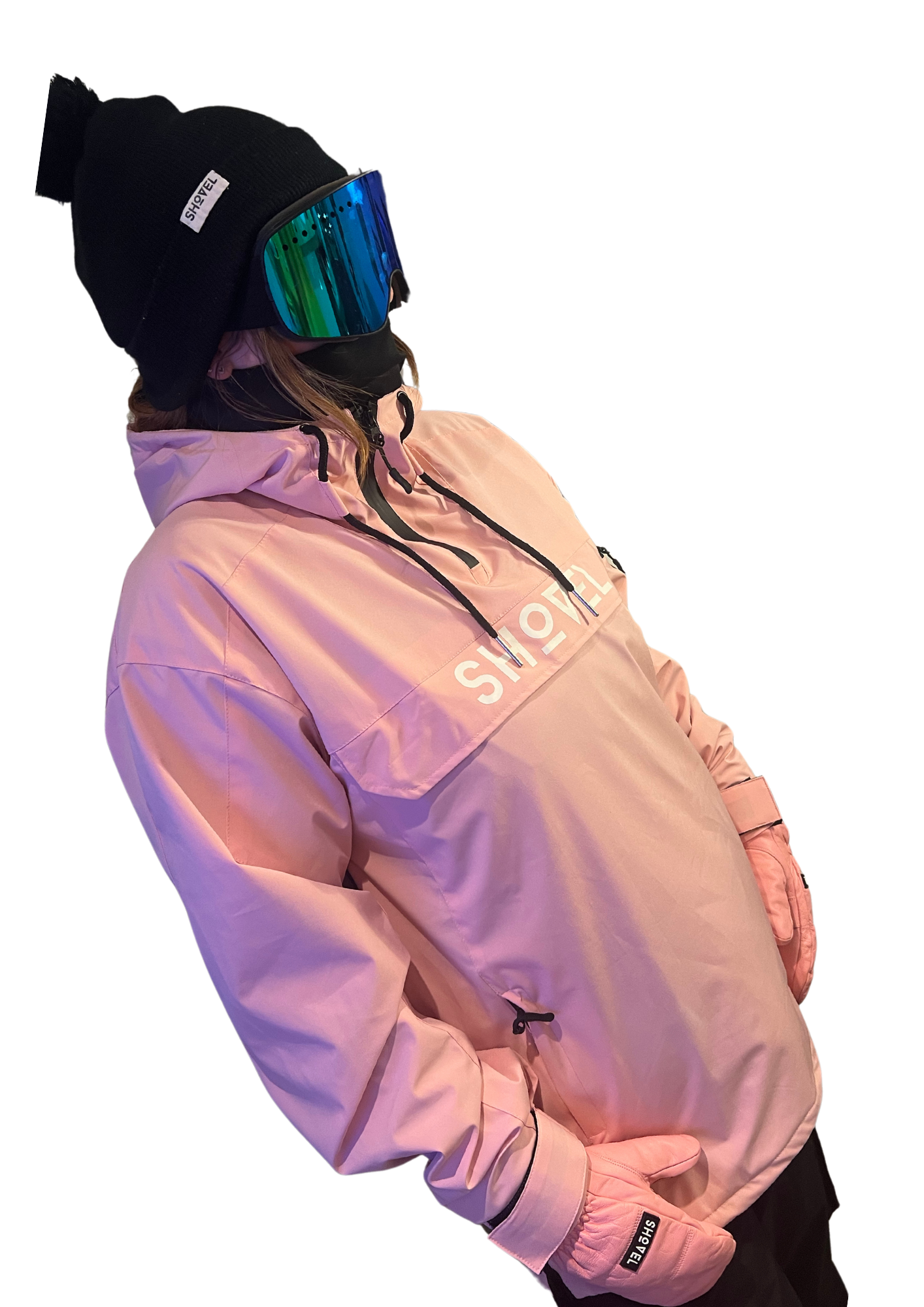 Pink Over Head Jacket