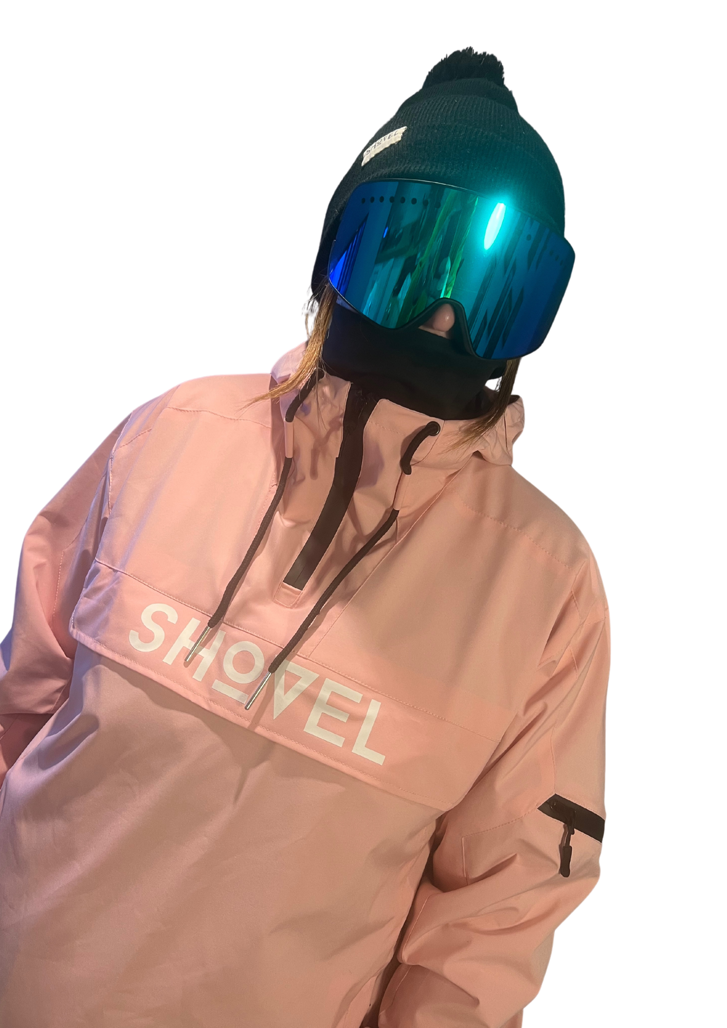 Pink Over Head Jacket