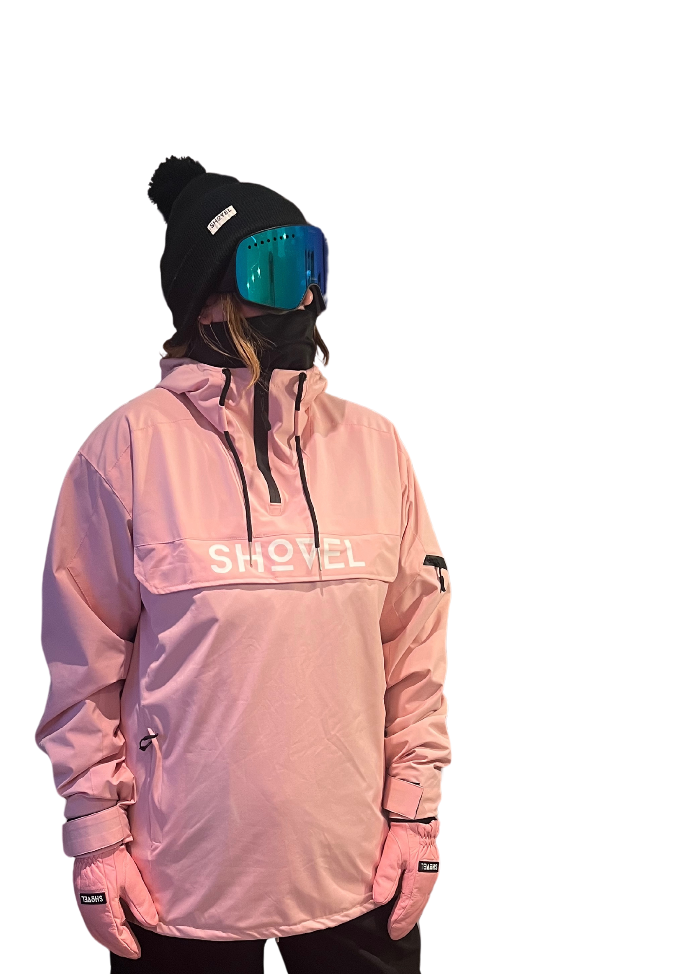 Pink Over Head Jacket