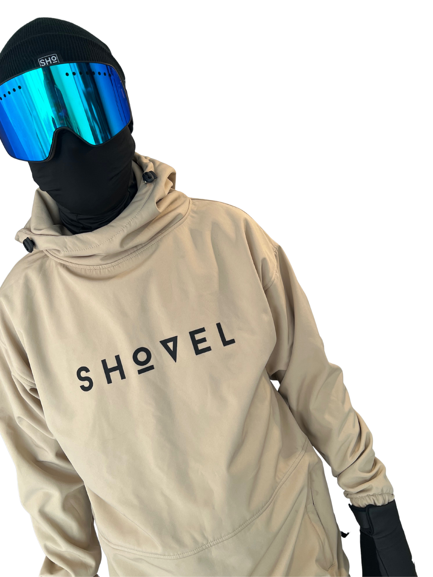 Shovel softshell hoodie jacket