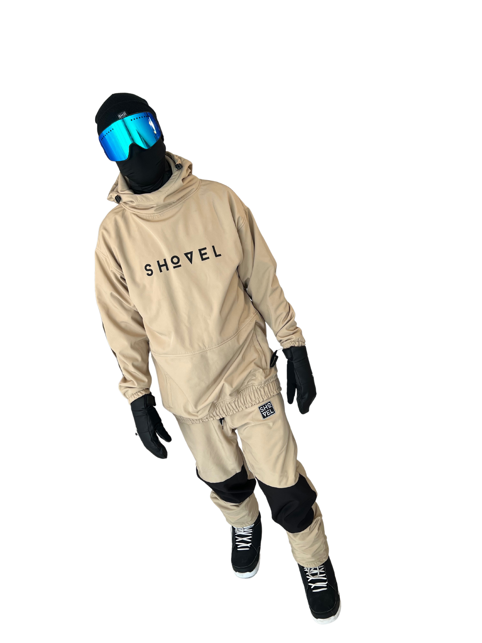 Shovel softshell hoodie jacket