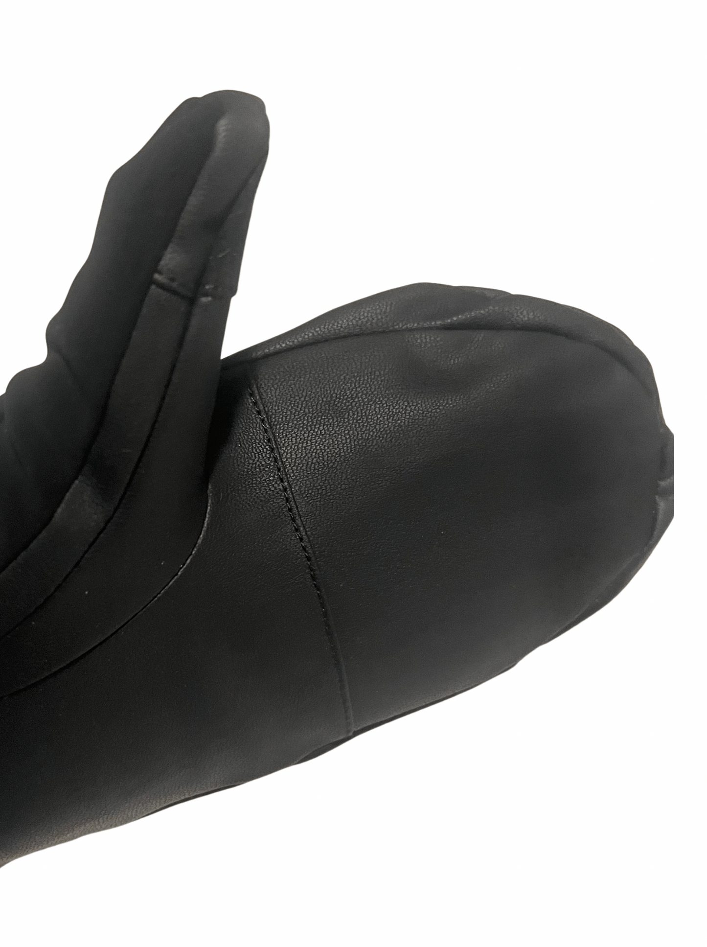 Premium Black Leather Gloves