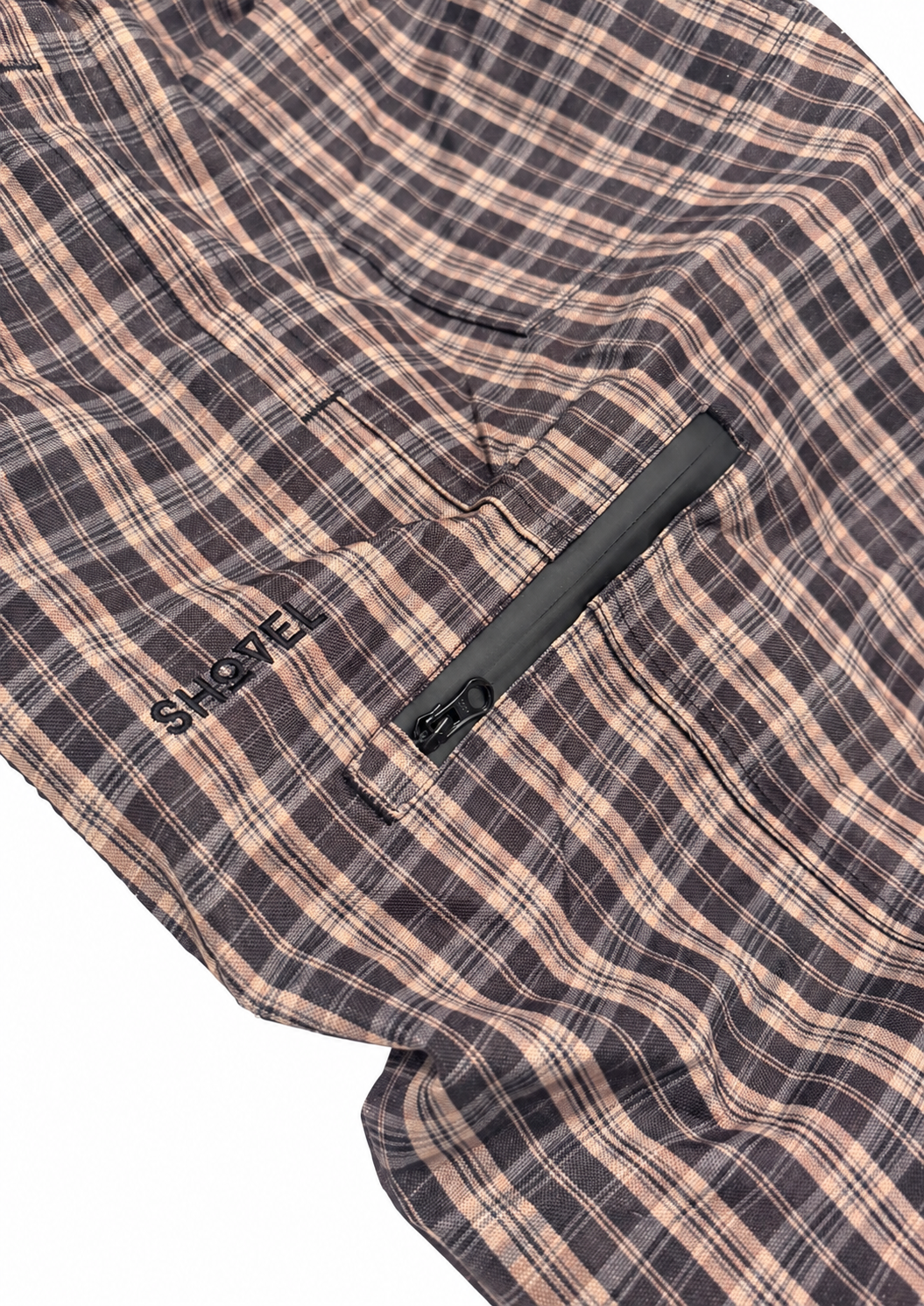 Checked pants