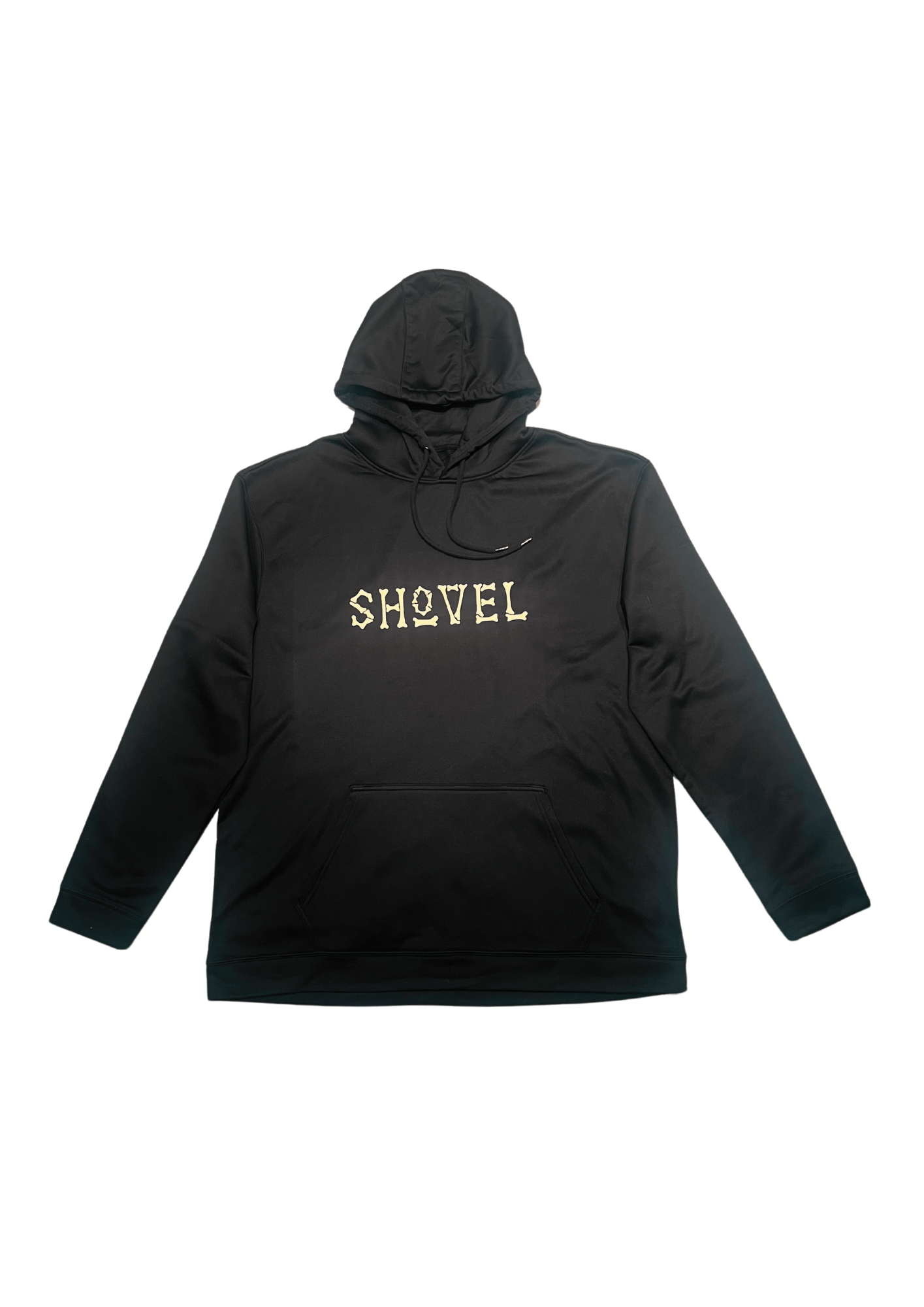 Bone shovel riding hoodie