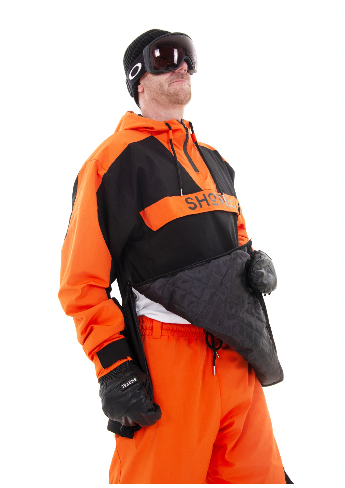 Shovel over the head jacket