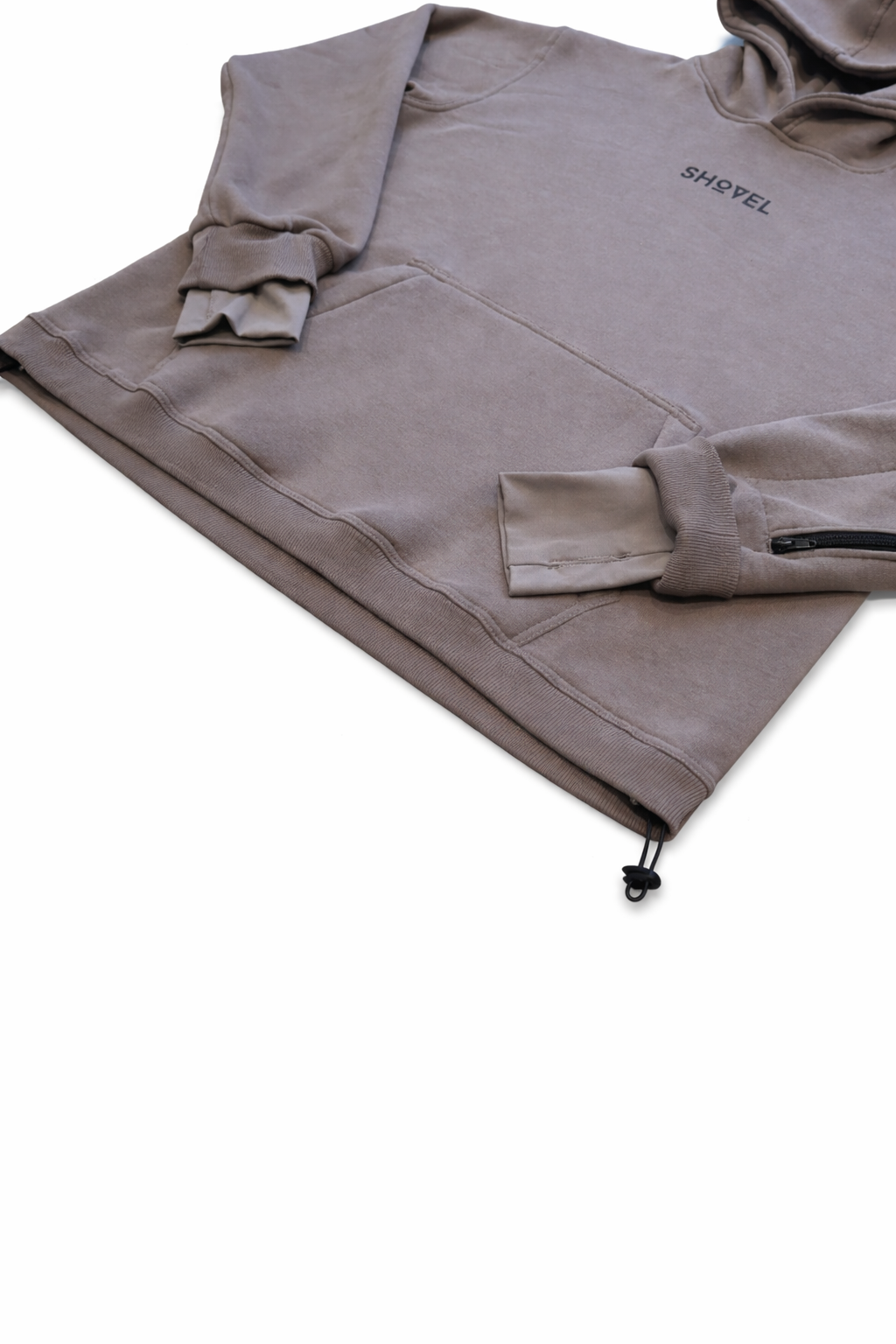 Shovel water resistant riding hoodie