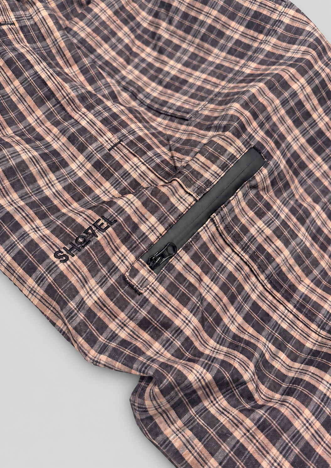 Checked pants