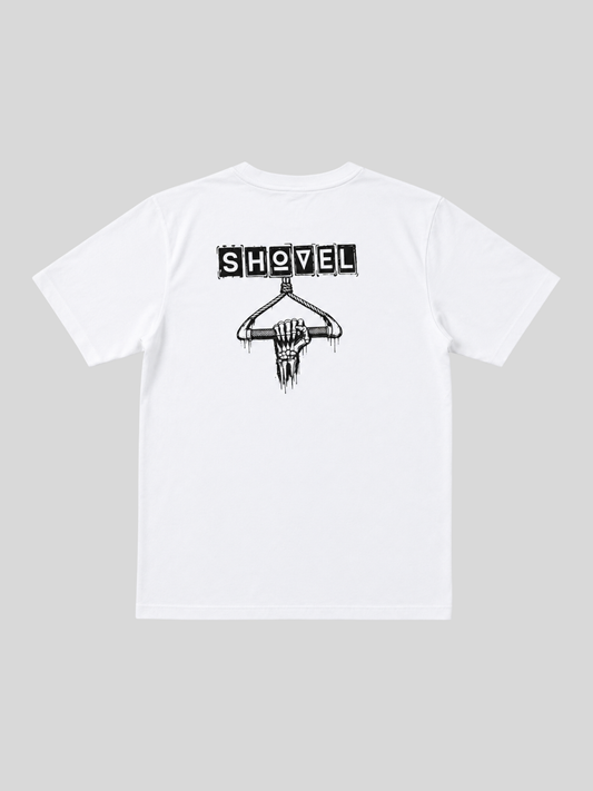 White Skeleton Handle Quick-Dry T-Shirt by Shovel Snowsports