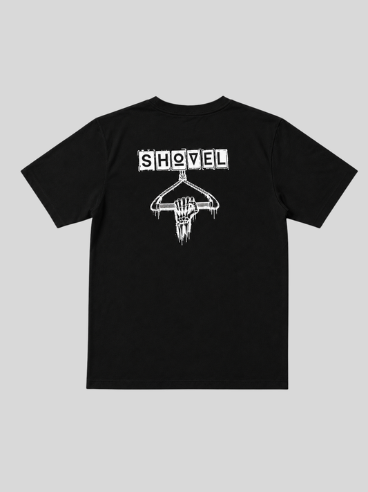 Black Skeleton Handle Quick-Dry T-Shirt by Shovel Snowsports