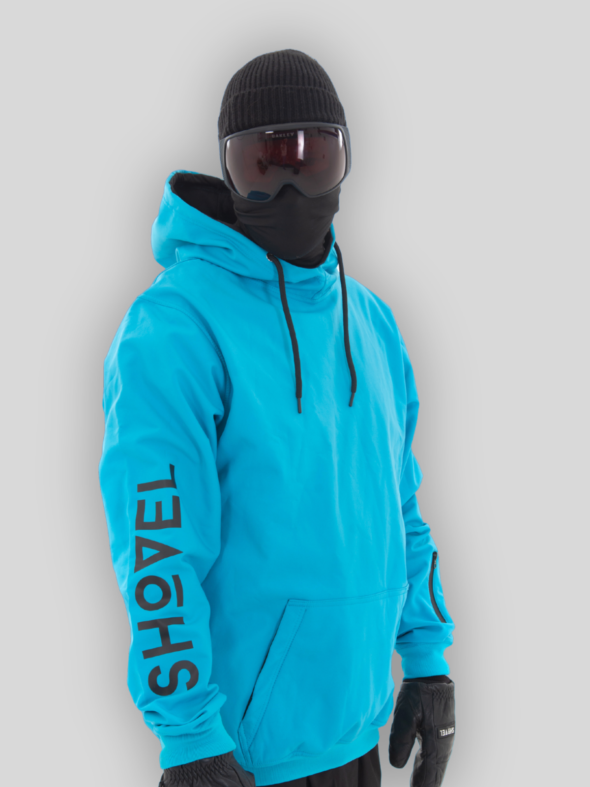 Phase Hooded Shell Black alt