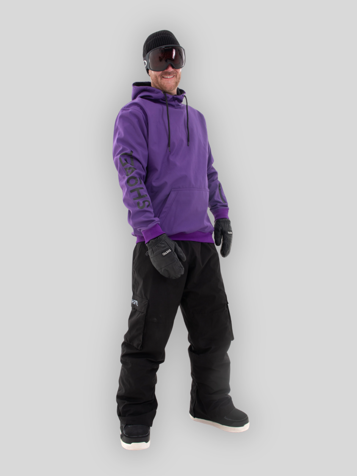 Phase Hooded Shell Slate