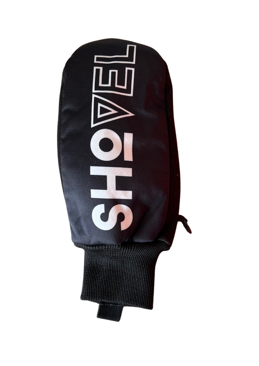 Shovel Black logo mitts