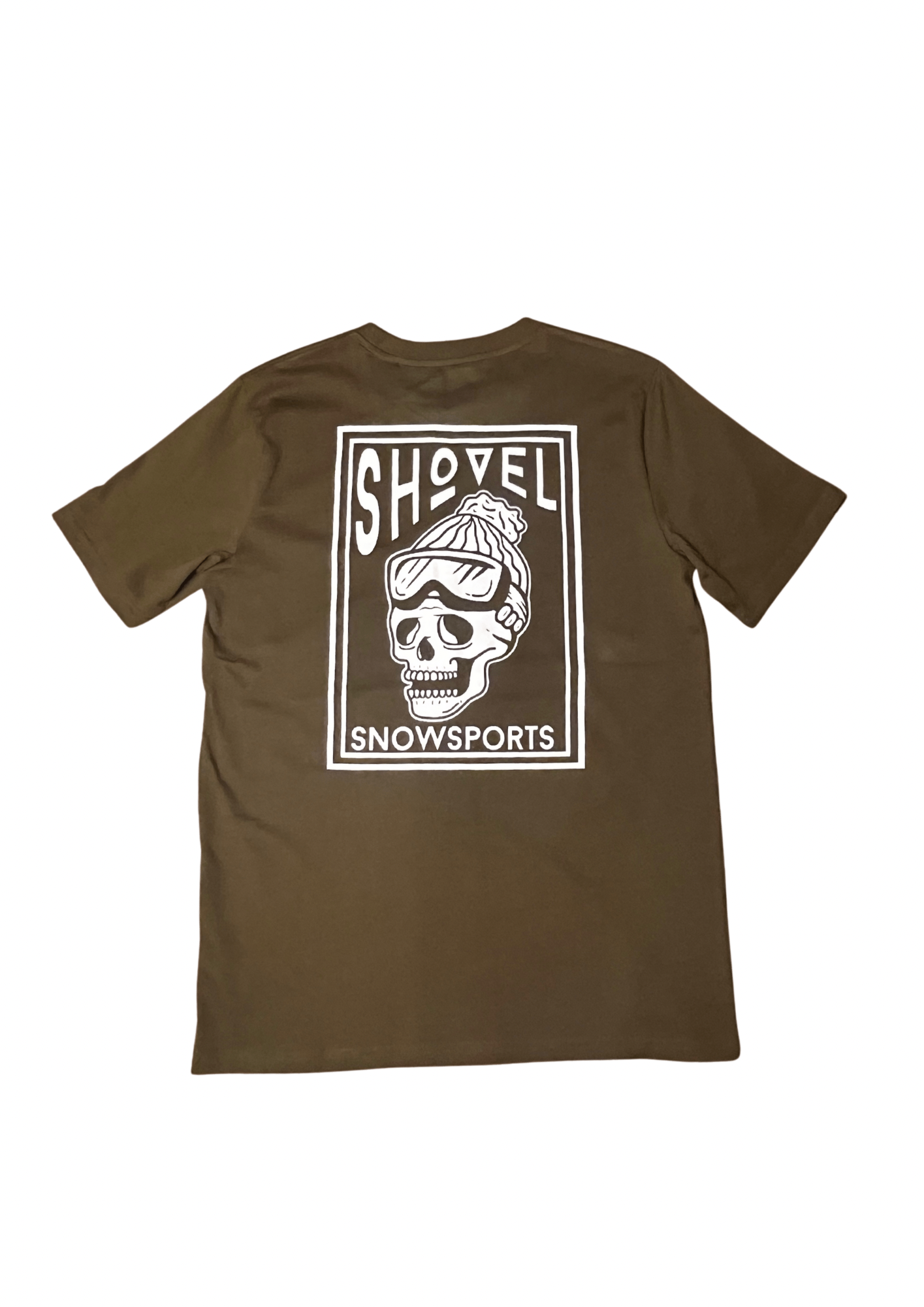Skull square army green